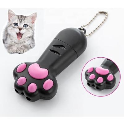 China Sustainable Rechargeable Usb 3 In 1 Interactive Laser Pet Cat Toys With Flashlight Uv Light for sale