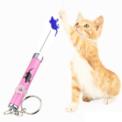 China Cat Interactive Toy LED Laser Infrared Laser Indicator Torch Light Cat Laser Toy for sale