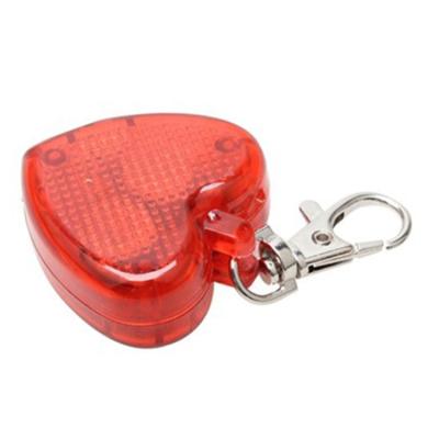 China Padded Safety Tips Heart Shaped Safety Mini Tag Led Appearance Pet Lightweight Name Tag for sale