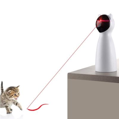 China Hot Selling Viable Smart Cat Laser Toy Automatic Interactive Rechargeable From Amazon for sale