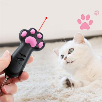 China Usable Rechargeable Usb 3 In 1 Pet Cat Laser Pointers Cat Laser Toy With Flashlight Uv Light for sale