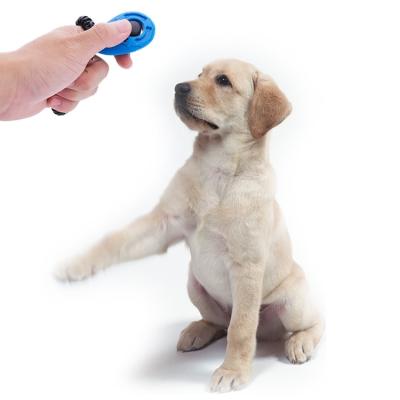 China Viable Hot Sale Customized Logo Dog Training Clicker Clicker With Wristband for sale