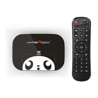 China HypeRock RK3318 2GB 16GB Android TV 4K Box DUAL WIFI BT4.0 WIFI Set Top Box 11.0 for sale