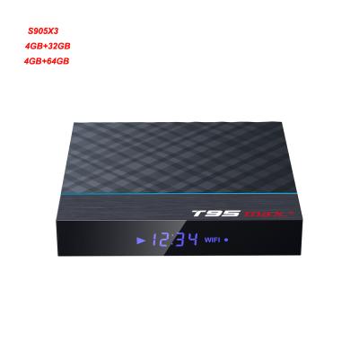 China Amlogic s905x3 Smart Media TV Player S905X3 4K Android Box 9.0 4GB 32GB T95MAX+ for sale