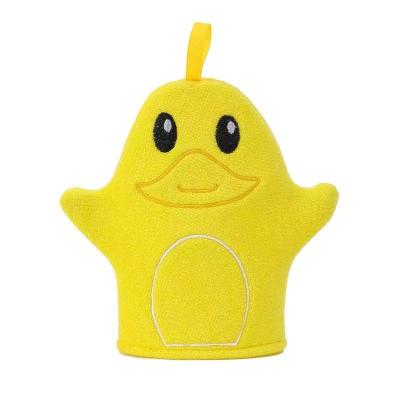 China EXFOLIATE Cartoon Baby Body Scrubber Shower Spa Massage Bath Animal Exfoliating for sale