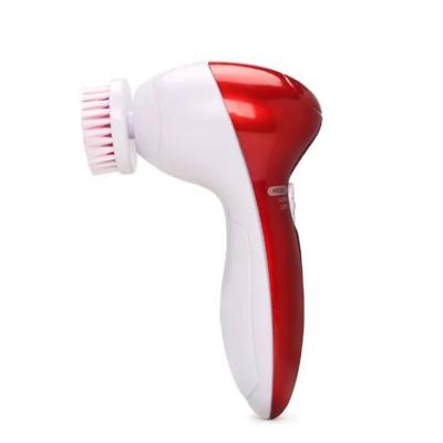 China DEEPLY CLEANING 5 in 1 Set Facial Grooming Electric Facial Brush Detergent Massage Cleanser for sale