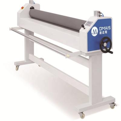 China Pneumatic Roll Paper Laminating Factory Price Easily Operate Manual Cold Laminator Machine for sale