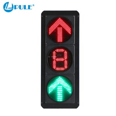 China Top Solar Road Strobe Traffic Lights Waterproof Led Light 200/300/400mm for sale