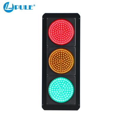 China 2017 new traffic light with solar moving warning light PL300-3-1L for sale