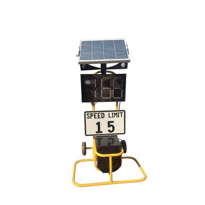 China Aluminum Or As Your Demand Modern Road Safety Sign Solar Demand Radar Speed ​​Display Directional Arrow Sign for sale