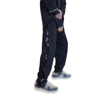 China Anti-wrinkle ODM Streetwear Sports Pants Custom Workout Casual  Cargo Running Men's Sweat Pants for sale