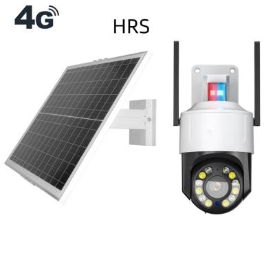 China Human Motion Tracking HRS Wireless Network Waterproof Solar Outdoor CCTV Camera 4G Solar Camera for sale