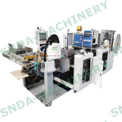 China Garment Shops China Professional Paper Handle Gluing Machine For Handle Paper Bag for sale