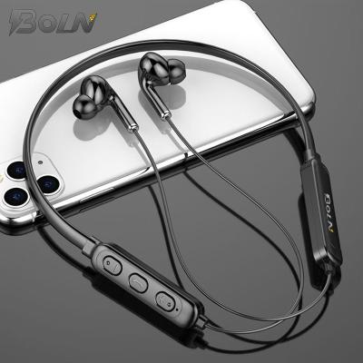 China Perfect Healthy Sweatproof Neckband Headset Radio Sports Earphone Neckband Magnetic Neckband Earphone for sale