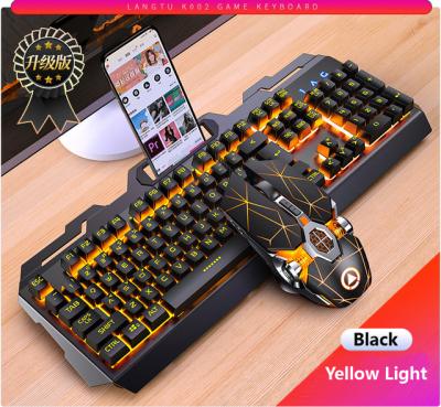 China Ultra Slim Gaming Mouse Keyboard Gaming Feeling RGB LED Mechanical Gamer Backlit Keyboards USB Wired Keyboard For Gaming PC Laptop for sale