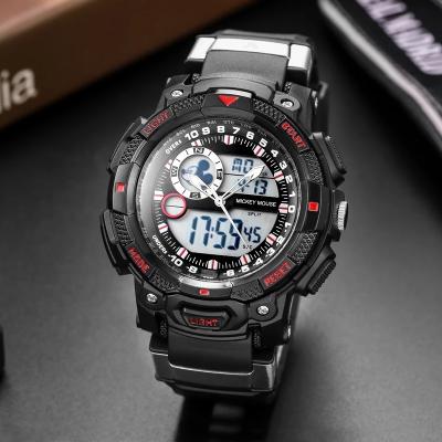 China Wifi Kids Sports Watch 5ATM Waterproof Rubber Hot Kids Quartz Digital Watch Boys Cool Multifunctional Clock Teen Healthy Time for sale