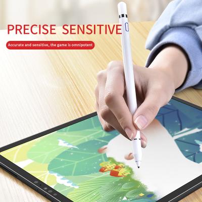 China Mobile Phone Pencil Touch Stylus Smart Universal Active Drawing Pen With Fine Tip For IOS Screen Tablet Android Capacitive Mobile Phone for sale