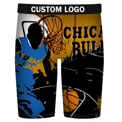 China 2021 Plus Size Mens Brief Designs Ethica Brand Custom Skinny Trunks Digital Printed Slim Shorts Mens Underwear Boxer for sale