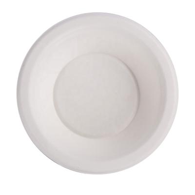 China Disposable Restaurant Take Away Food Bowls Bagasse Tableware 100% Biodegradable Paper Pulp Bowl for sale