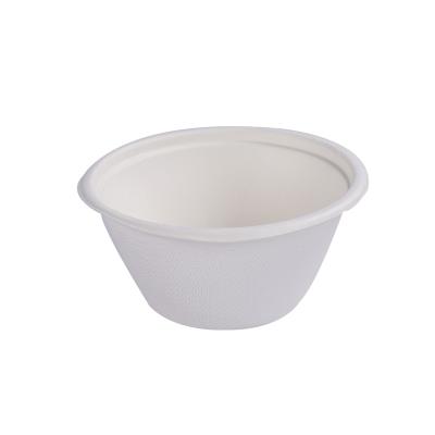 China Disposable Biodegradable Bagasse Cup 7oz Sugarcane Cup Disposable Bagasse Paper Pulp Soup Cup for sale