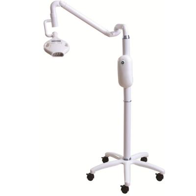 China Plastic Rotation Arm Portable Dental Teeth Whitening Machine Lightweight With Wheels for sale