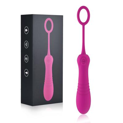 China New Arrivals Radio Retractable Portable Magnetic Suction Vibrator Adult Remote Control Portable Twisting/Vibrating Filling Jumping Vibrator for sale