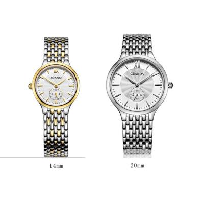 China Lover's Factory Direct Couples Fashion Custom Logo Quartz Watch Wrist Watch Cheap Price Low MOQ Clock For Lover's Couples Brand Hand Watch for sale