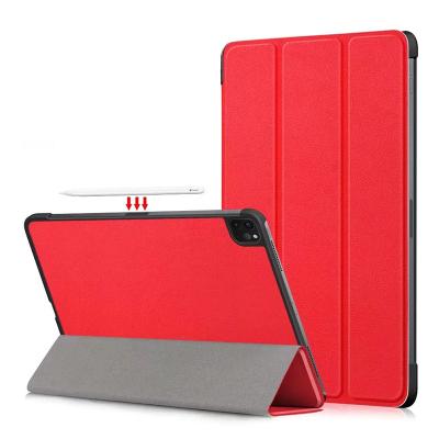 China Light Factory Wholesale 2020 Tablet Trifodling iPad Pro 11 Inch Leather Funda Sleep Cover Case For Case 2018 2021 for sale