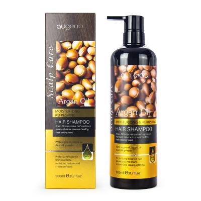 China Anti-Dandruff Private Label Argan Oil Hair Shampoo Repair Damaged Hair Argan Oil Product Hair Shampoo for sale