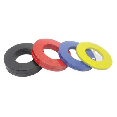 China Factory Price 45# Universal Steel Partial Weight Plates For Weightlifting Bodybuilding Fitness Equipment for sale