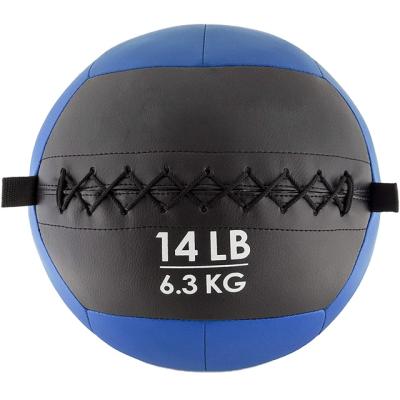 China Universal Wall Ball Soft Leather Medicine Ball For Yoga Exercises 2-20 Kg Medicine Ball Factory Cheap Price for sale