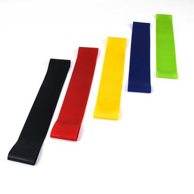 China Eco-friendly 600*50*0.35/0.5/0.7/0.9/1.1 mm resistance bands with your logo for sale