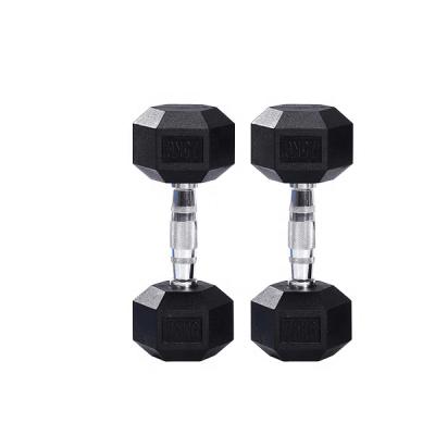 China Whole Fitness Rubber Covered Product Gym Dumbbell Equipment Dumbbell Sale Dumbbell Weightlifting for sale