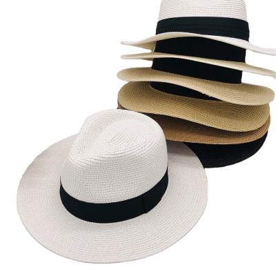 China 2022 NEW Women's Casual Adjustable Sun Hat Dress Brim Straw Hat High End Wholesale for sale