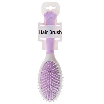 China Various Styles Factory Direct Selling Straw Plastic Hair Brush Curly Hair Comb Home Massage Scalp Wheat Hair Brush Set for sale