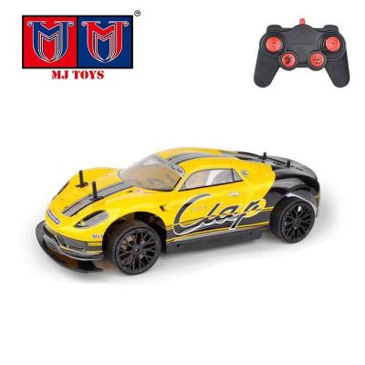 China High Speed ​​Model Kids Rc Toy Battery Operate Children Toys MJ Toy Plastic 1:10 4WD 8 Way RC Vehicle 2.4G Rc Toy Drift Car Kids Rc for sale