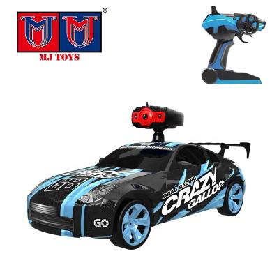 China Kids Car Toy Lightning Sports Crazy Drag Racing Vehicle 4WD 15KM/H 2.4G High Speed ​​1:14 Drift rc car with Camera for sale