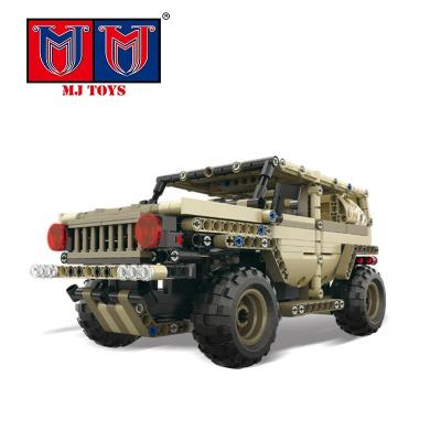 China Remote Control RC Hobby 2.4Ghz Building Block Rc Truck Model Toys With 535 Pcs for sale