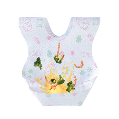 China Factory direct fashion antibacterial disposable bib WD02-01 baby gift Christmas Elodie baby bibs eco-friendly modern absorbent bibs bristle for sale