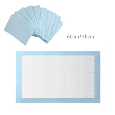 China Hot Selling Disposable Biodegradable Underpads Printed Bed Pad HLD40601-06 2020 Disposable Urine Care Changing Pads For Bed for sale