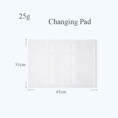 China Customization HLD334502-02 Printed Disposable Women Nursing Under Diaper Changing Pad for sale