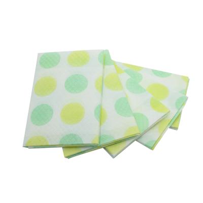 China Factory direct sanitary absorbent changing mat HLD4668-06 multi-function baby portable changing pad for sale