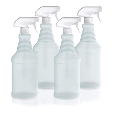 China Household cleaning products Empty Chemical Liquid Cleaning spray bottle 1liter Kitchen Cleaning Use bottle for sale