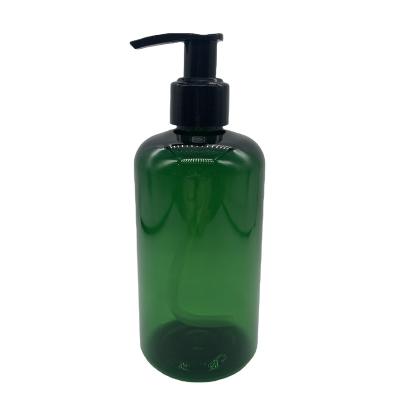 China Shampoo lotion 300ml Green Shower lotion pump bottle body care lotion pump bottle for sale