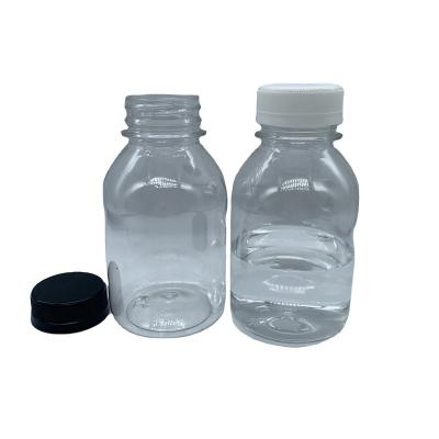 China Beverage Packaging Best-selling custom 250ml Round juice bottle with lid wholesale plastic juice bottle for sale