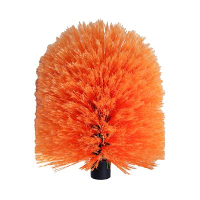 China Household cleaning Hot selling Professional Ceiling Fan Cobweb Brush Broom Duster Head with Extendable Telescopic Handle Pole for sale