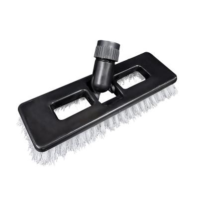 China Sustainable Factory Price Handy Scrubbing Deck Brush with Hard Durable Plastic Bristles for Household Cleaning Brush for sale