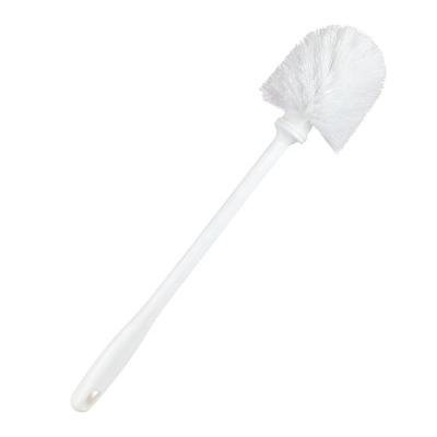 China Sustainable Wholesale Plastic PP Anti Bacteria Long Handle Toilet Bowl Brush Toilet Scrubbing Brush for Hygienic WC for sale