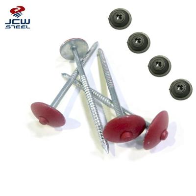 China Cap Color Umbrella Head Covering Joint Nails Clavos Joint Paddle Nails From China Factory Manufacturers for sale