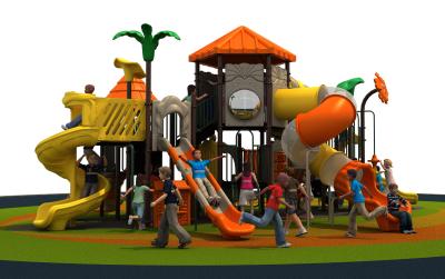 China Multi Color Outdoor Play Area Equipment 990 * 800 * 660 CM LLDPE for sale